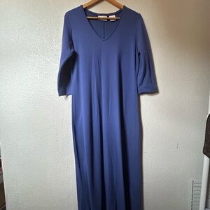 Worthington Royal Blue Long Sleeve Dress